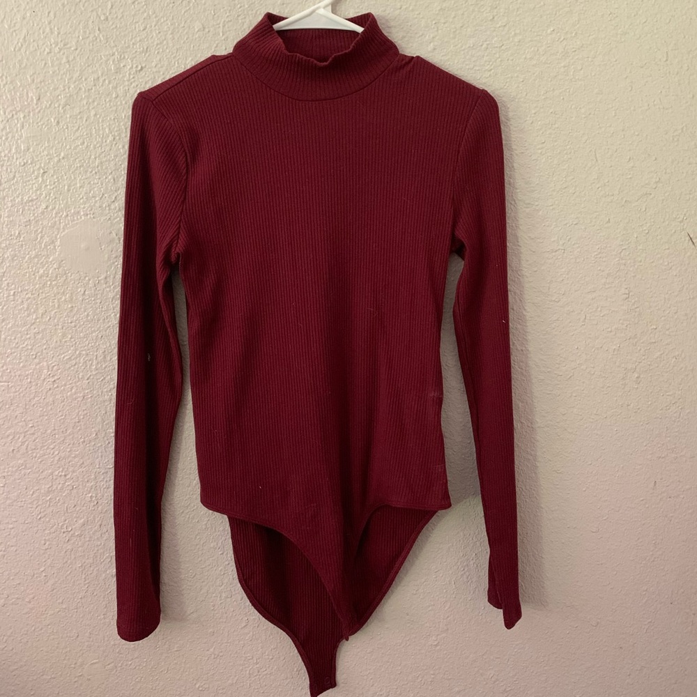 Red body suit